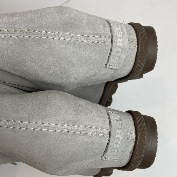 Sorel Women's Joan of Arctic Wedge II Waterproof Boots Grey Sz 10 Boho Winter - Picture 11 of 16